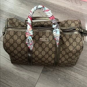 Gucci Leather Boston Bag ᴀᴜᴛʜᴇɴᴛɪᴄ